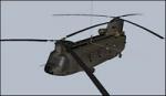CH47 Chinook Static Plane for FSX